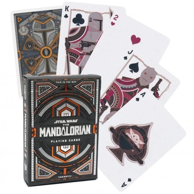 Фото Карты Theory11 Mandalorian V2 Stars Wars playing cards (64847) - интернет-магазин МегаТерем в Москве