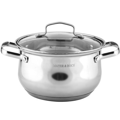 Кастрюля с крышкой 3,8 л MAYER BOCH (9-40455-3,8)