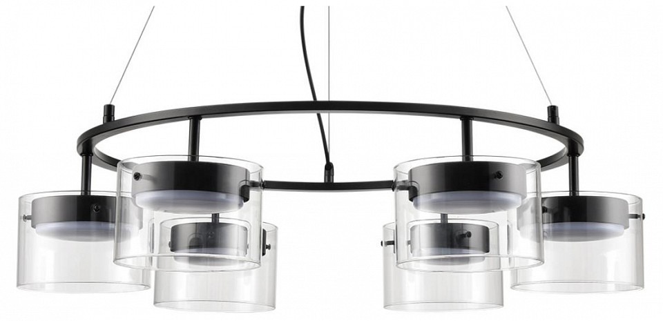 Фото Подвесная люстра Lumion Natalina 8232/6 LMN_8232_6 - интернет-магазин МегаТерем в Москве