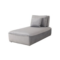 Диван DS0469-3D/YY-56#, бархат, grey, ROOMERS FURNITURE