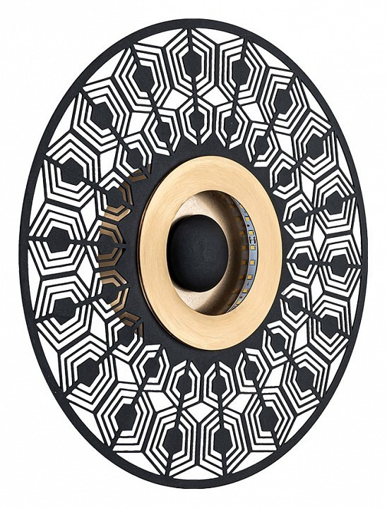 Фото Накладной светильник Arte Lamp Biscotto A2644AP-1GO AR_A2644AP-1GO - интернет-магазин МегаТерем в Москве