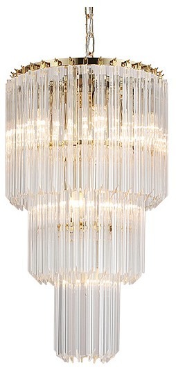 Фото Подвесная люстра Newport 8900 8910/C gold NWP_M0070475 - интернет-магазин МегаТерем в Москве