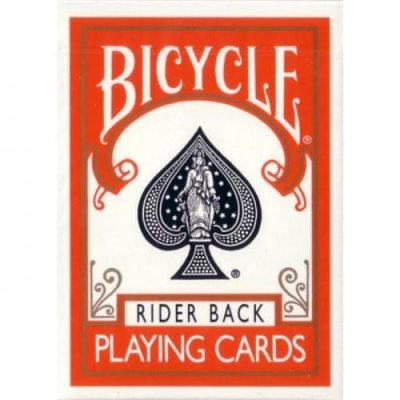 Карты "Bicycle rider back standard poker plaing cards Orange back" (47026)