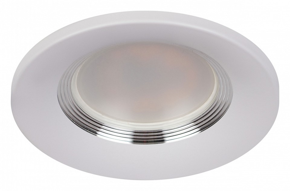 Фото Встраиваемый светильник Эра KL107 WH/SL Б0061096 ER_B0061096 - интернет-магазин МегаТерем в Москве
