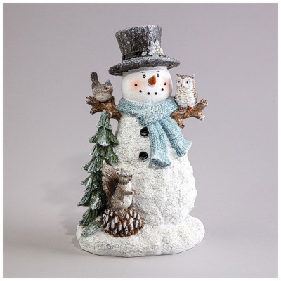 Статуэтка снеговик с led-по...