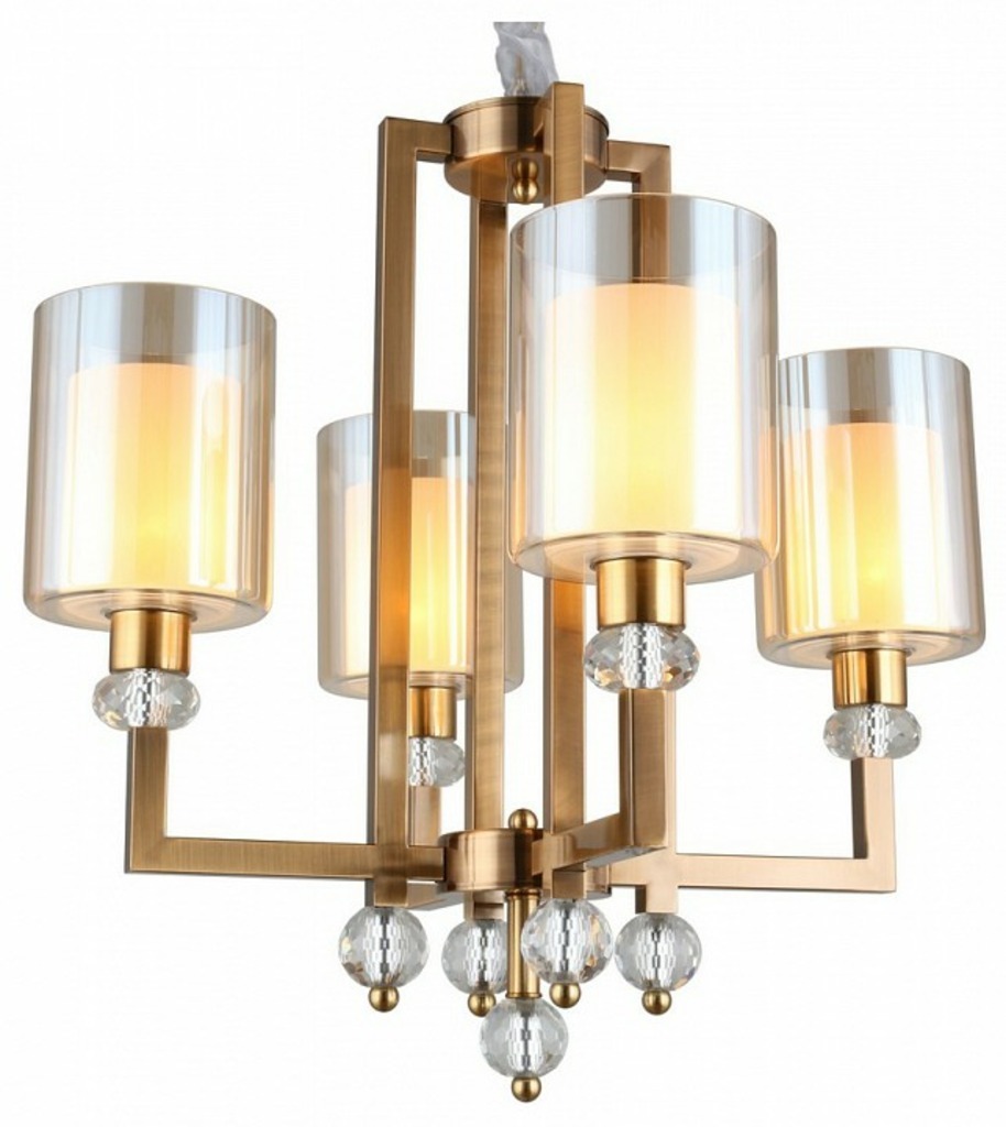 Фото Подвесная люстра Omnilux Maranello OML-80003-04 OM_OML-80003-04 - интернет-магазин МегаТерем в Москве