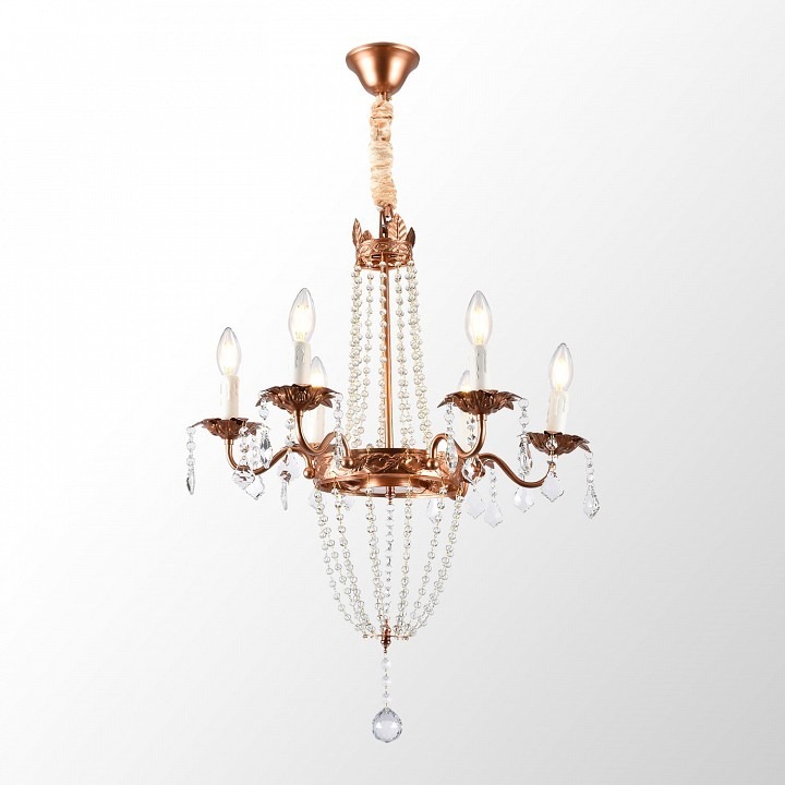 Фото Подвесная люстра Lussole Rains LSP-6002 - интернет-магазин МегаТерем в Москве