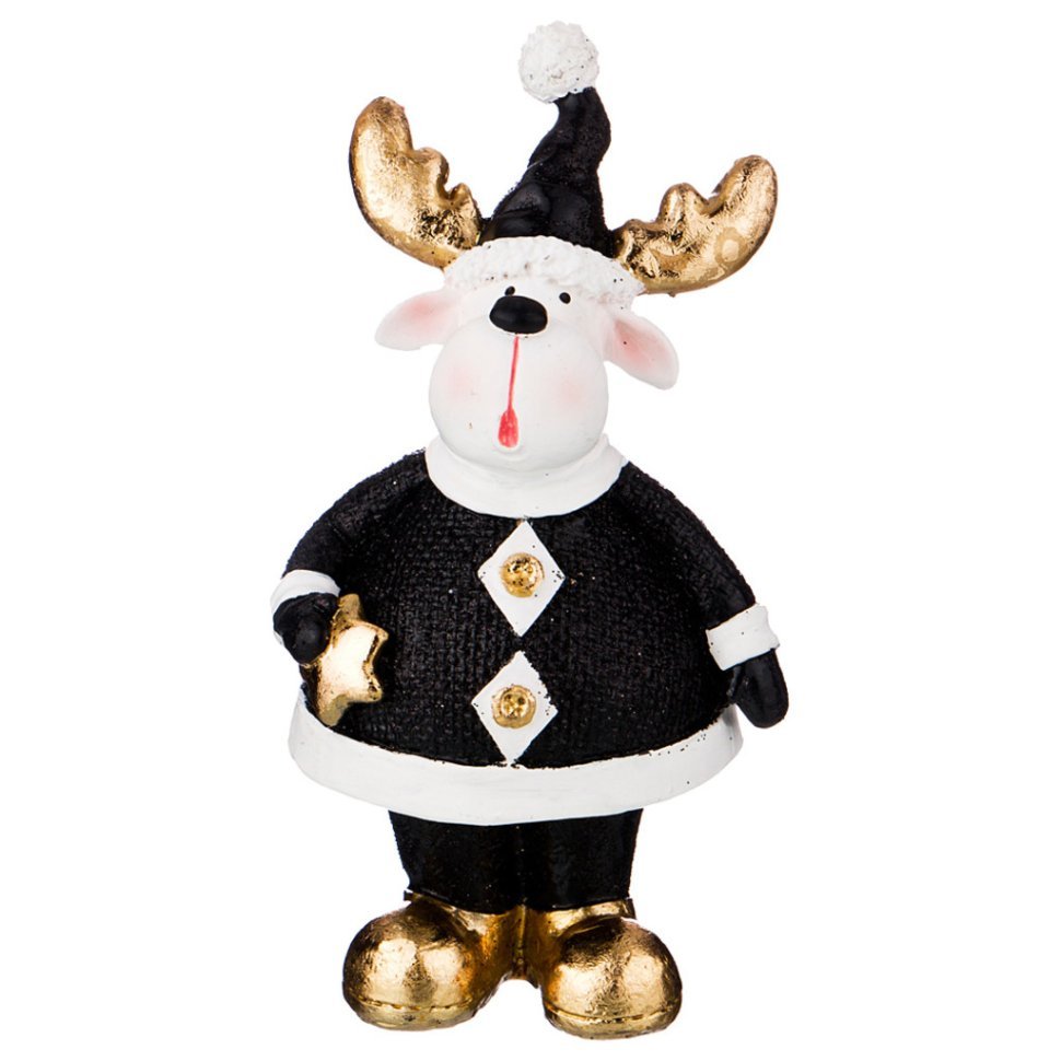 Фото Фигурка лось 7,5*6*13,5 cm. Lefard (100-591) - интернет-магазин МегаТерем в Москве