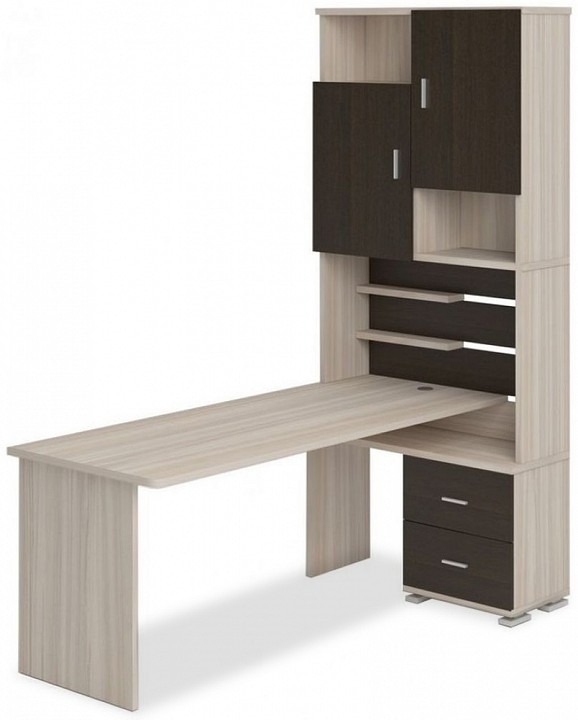 Фото Стол компьютерный Домино СР-720/180 MER_SR-720-180-KVK-PRAV - интернет-магазин МегаТерем в Москве