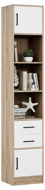 Фото Стеллаж комбинированный Либерти-41-128 MAS_Liberti-41-DS-BT-128 - интернет-магазин МегаТерем в Москве