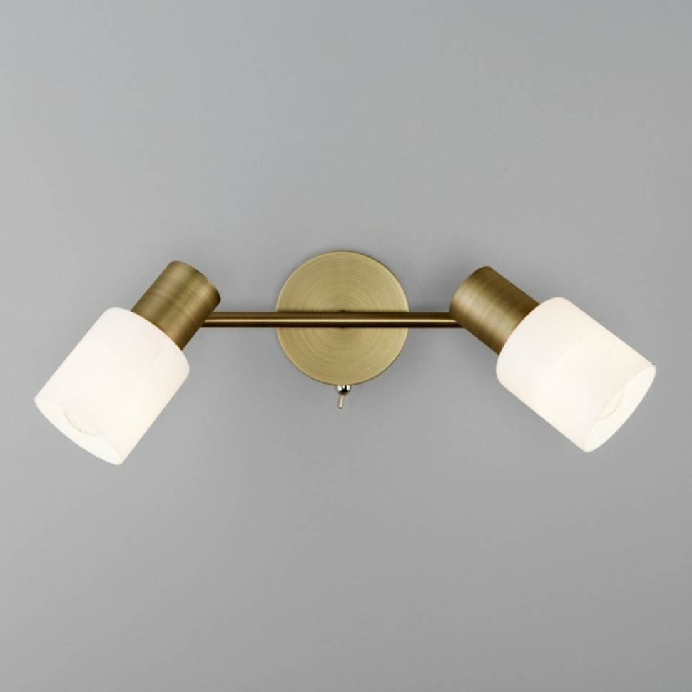 Фото Бра Eurosvet Corso 20089/2 бронза EV_a049414 - интернет-магазин МегаТерем в Москве