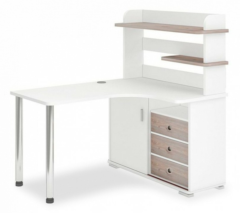 Фото Стол компьютерный Домино СР-145М MER_SR-145M-BENBE-PRAV - интернет-магазин МегаТерем в Москве