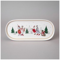 Блюдо овальное lefard "family christmas" 34*14,5 см (425-211) 