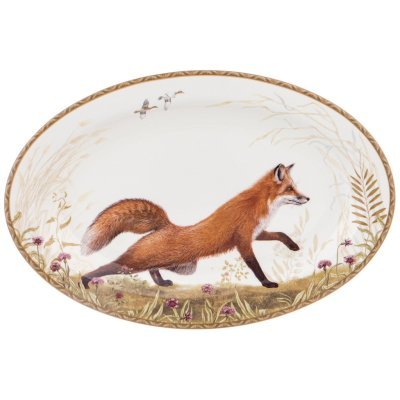 Блюдо овальное lefard "охота" 26,5 см (415-2219) 