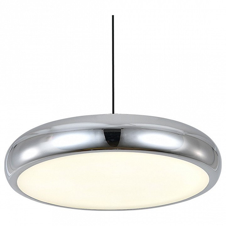 Фото Подвесной светильник Escada Iris 10304/1LED Black/Chrome ESC_10304_1LED_Black_Chrome - интернет-магазин МегаТерем в Москве