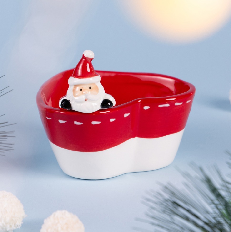 Фото Салатник в форме сердца коллекция christmas gift 13,5*13*10,5 см, 300 мл Lefard (230-537) - интернет-магазин МегаТерем в Москве