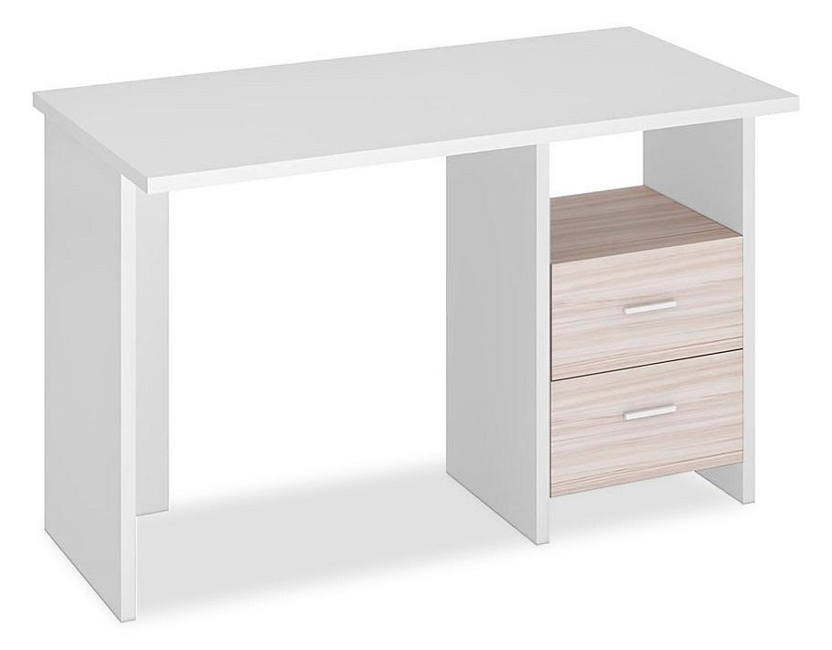 Фото Стол компьютерный Домино Lite СКЛ-Прям120 БЕК MER_SKL-Pryam120_BEK - интернет-магазин МегаТерем в Москве