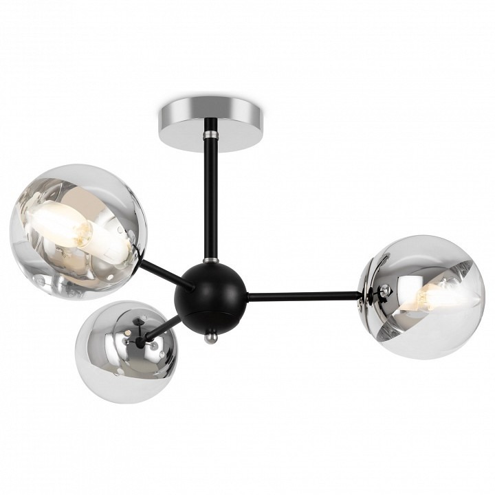 Фото Люстра на штанге Freya Sonnet FR5271PL-03B MY_FR5271PL-03B - интернет-магазин МегаТерем в Москве