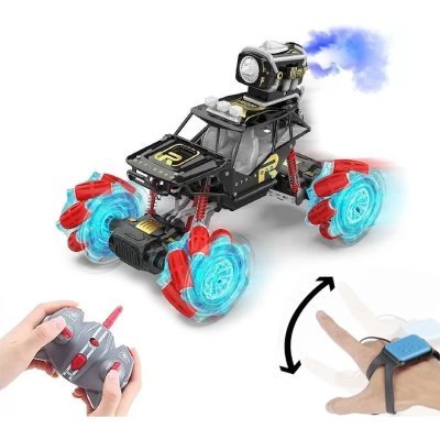 Радиоуправляемый краулер с дымовой пушкой 1:20 (часы + пульт) (UD2200BS-1)