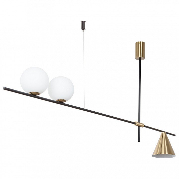 Фото Подвесной светильник Arte Lamp Jacob A7029PL-3BK AR_A7029PL-3BK - интернет-магазин МегаТерем в Москве