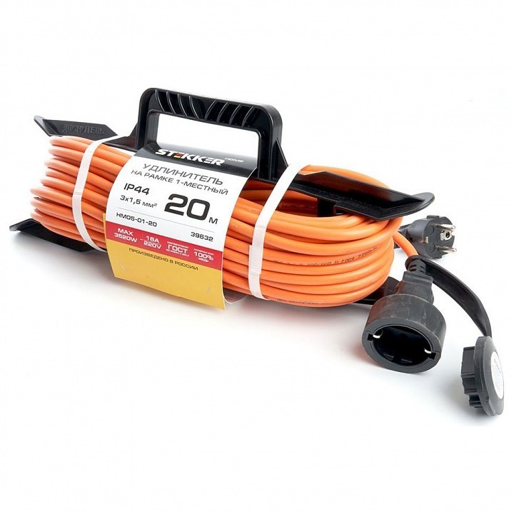 Фото Удлинитель Stekker Home 39632 FE_39632 - интернет-магазин МегаТерем в Москве