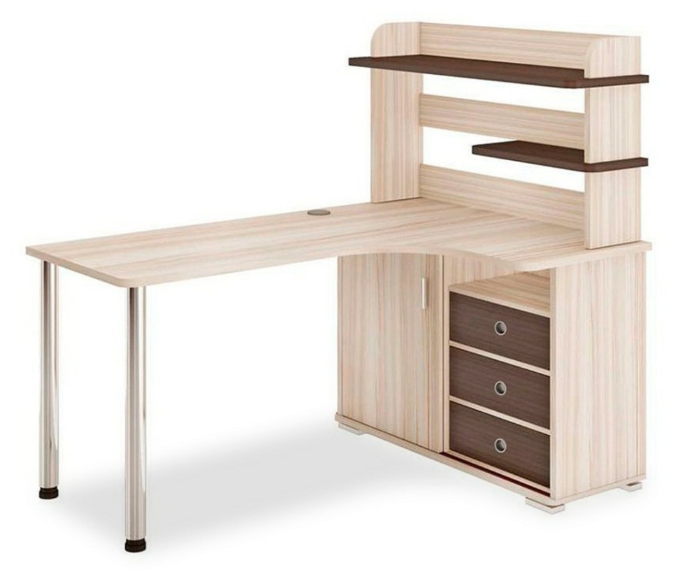 Фото Стол компьютерный СР-165М MER_SR-165M_KSHK-PRAV - интернет-магазин МегаТерем в Москве