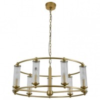 Подвесная люстра Newport ERICA 3729/C brass NWP_M0070868