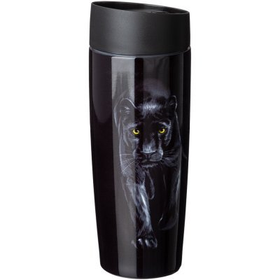 Термокружка agness черная п...