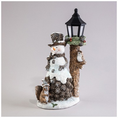 Статуэтка снеговик с led-по...