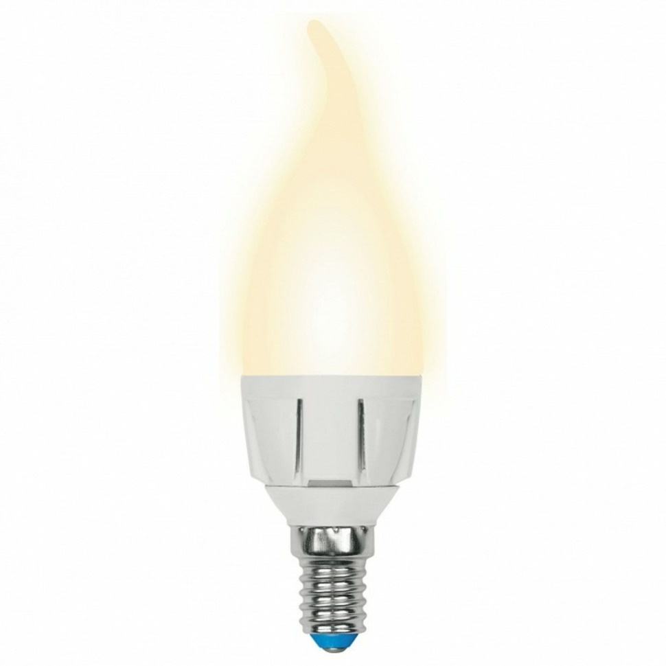 Фото Лампа светодиодная Uniel FR PLP01WH E14 7Вт 3000K UL-00002416 UL_UL-00002416 - интернет-магазин МегаТерем в Москве