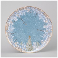 Тарелка обеденная lefard "снежная королева" 25,5 см (590-629) 
