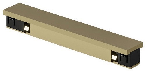Фото Соединитель линейный для треков Denkirs SHINE BASE TR5722-SB DK_TR5722-SB - интернет-магазин МегаТерем в Москве