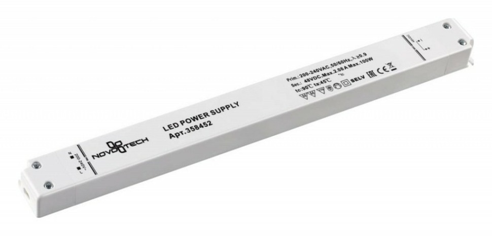 Фото Блок питания Novotech Flum 358452 NV_358452 - интернет-магазин МегаТерем в Москве