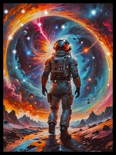 Фото Картина На пути к мечте с кристаллами Swarovski (3343) - интернет-магазин МегаТерем в Москве