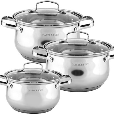 Набор кастрюль с крышками M...