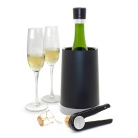 Pulltex Набор для шампанского (емкость для охлаждения, открывалка и пробка) 109-634