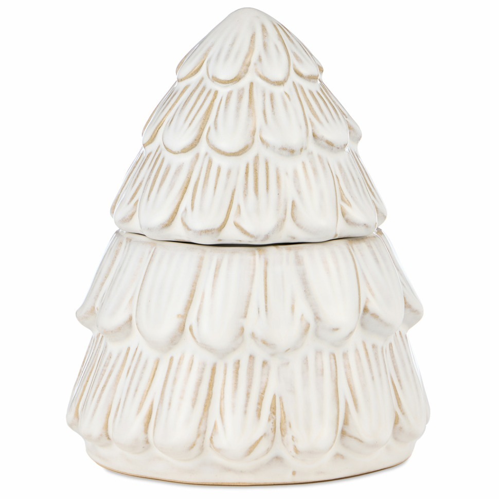 Фото Банка для сыпучих продуктов коллекция pine cones, 12,4*12,4*15,2 см Bronco (230-526) - интернет-магазин МегаТерем в Москве