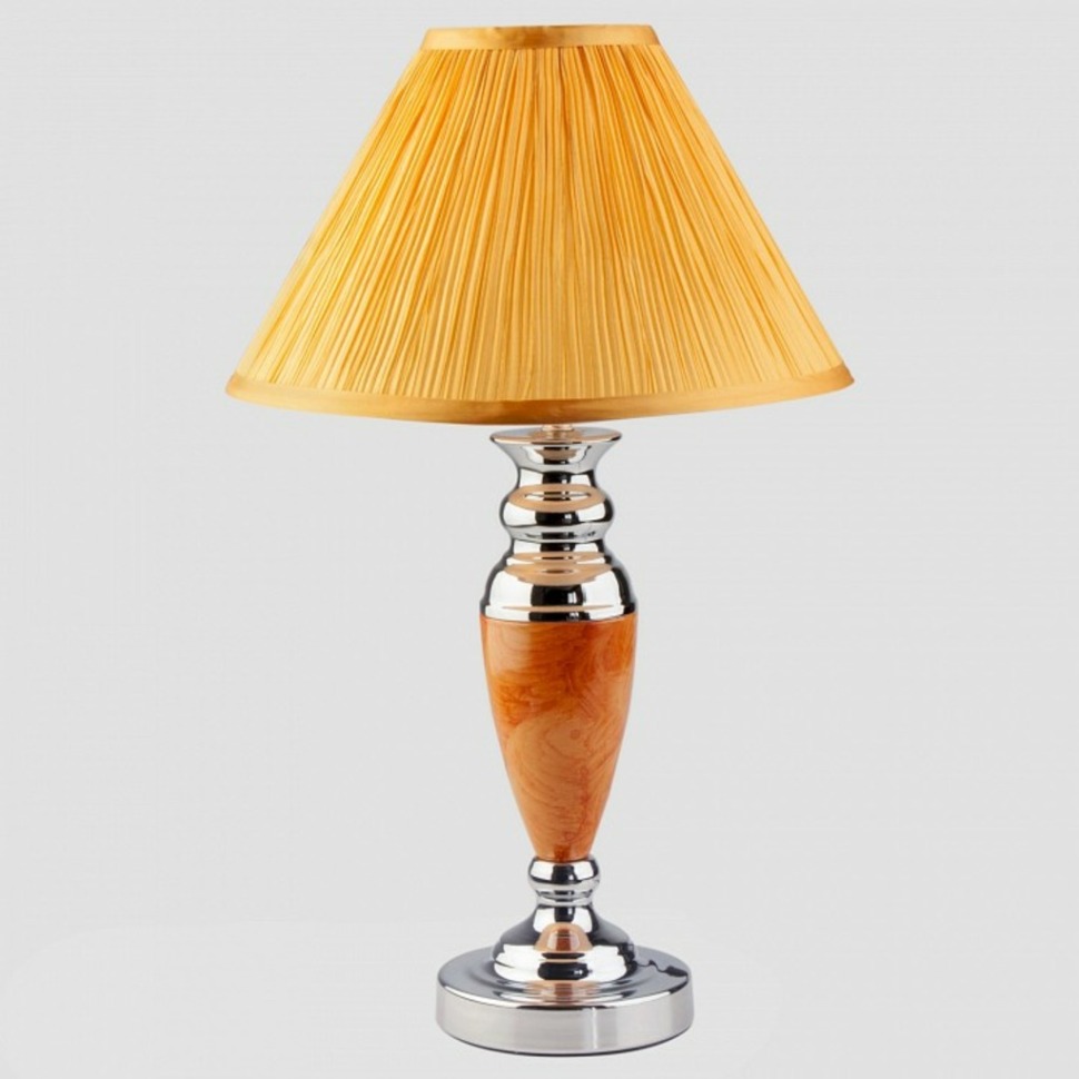 Фото Настольная лампа декоративная Eurosvet Majorka 008/1T RDM (янтарь) EV_19593 - интернет-магазин МегаТерем в Москве