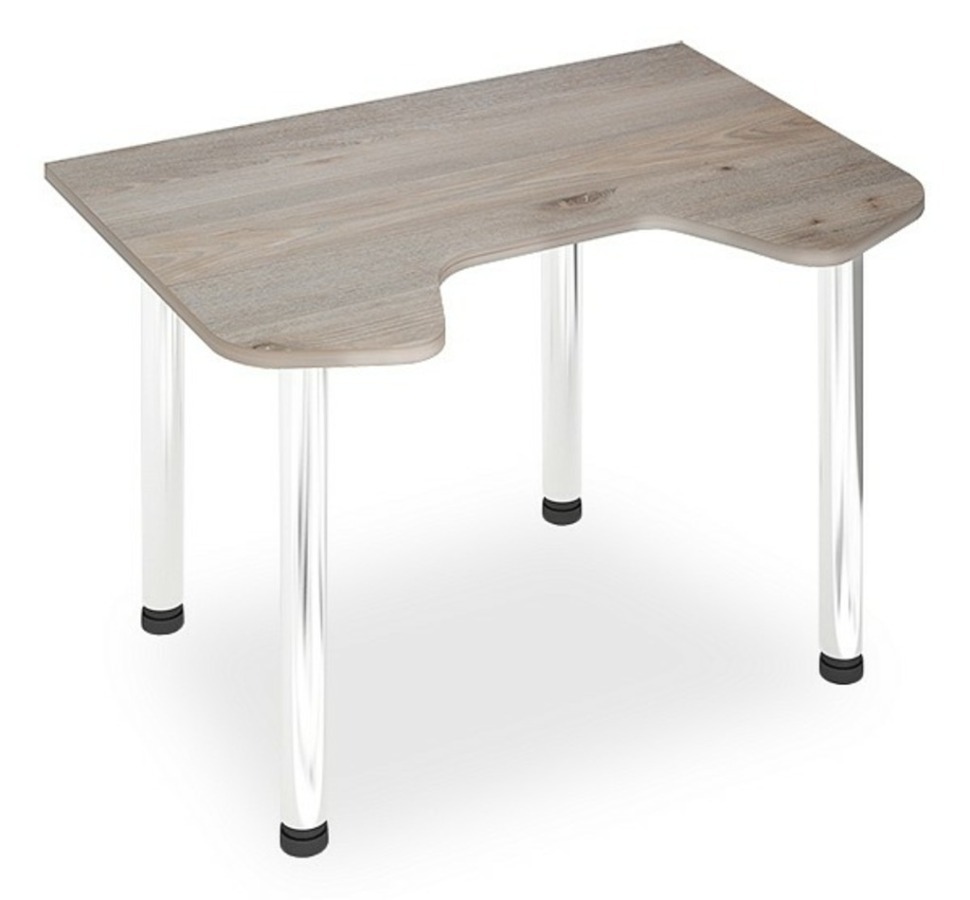 Фото Стол офисный Домино Лайт СКЛ-Игр120МО MER_SKL-Igr120MO_N - интернет-магазин МегаТерем в Москве