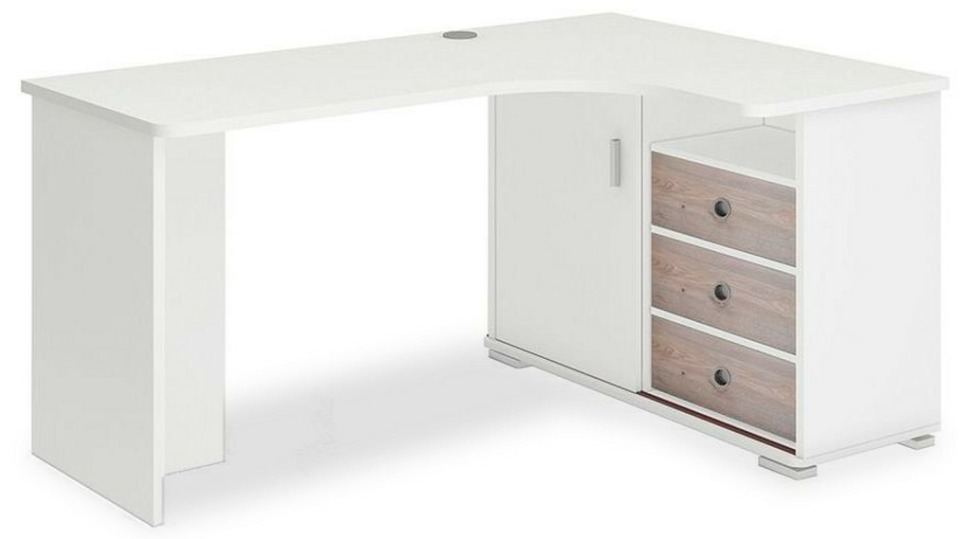 Фото Стол письменный Домино СР-165С MER_SR-165S-BENBE-PRAV-NOVYJ - интернет-магазин МегаТерем в Москве