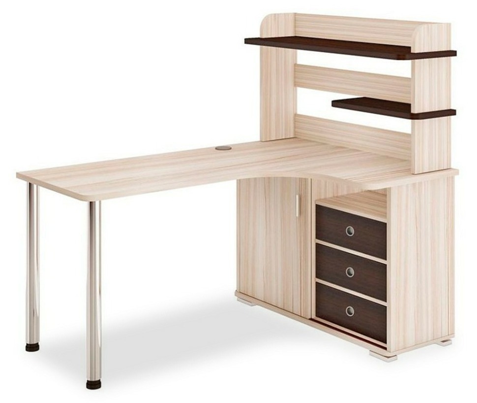 Фото Стол компьютерный Домино СР-165М MER_SR-165M_KVK-PRAV - интернет-магазин МегаТерем в Москве