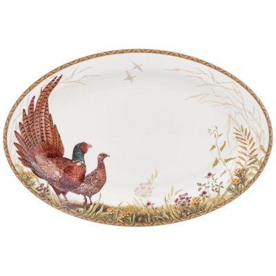 Блюдо овальное lefard "охота" 26,5 см (415-2226) 