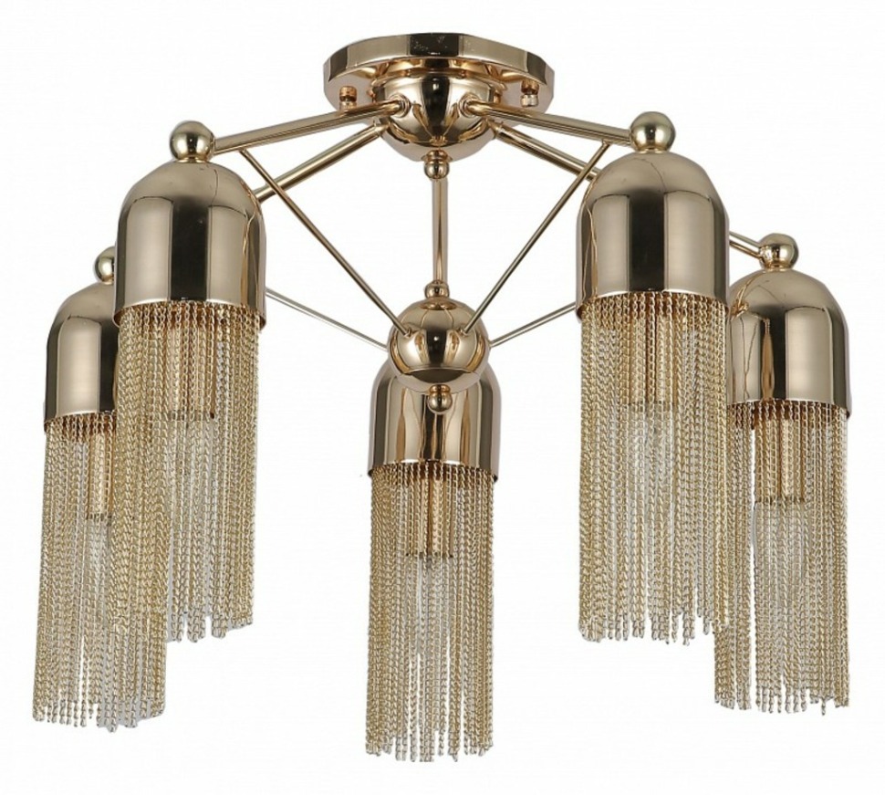Фото Потолочная люстра Favourite Zaria 2739-5P FV_2739-5P - интернет-магазин МегаТерем в Москве