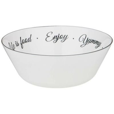 Тарелка суповая agness bon ...