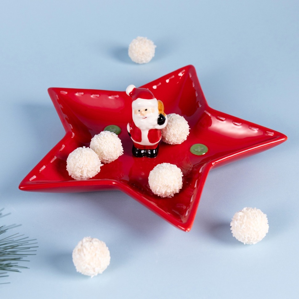 Фото Блюдо сервировночное коллекция christmas gift 25,5*24*7,5 см Lefard (230-538) - интернет-магазин МегаТерем в Москве