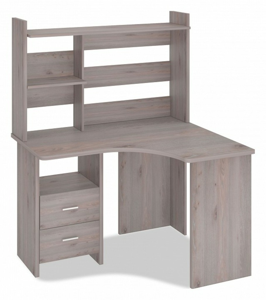 Фото Стол компьютерный Домино Лайт СКЛ-Угл120+НКЛ-120 MER_SKL-Ugl120_NKL-120_N_PRAV - интернет-магазин МегаТерем в Москве