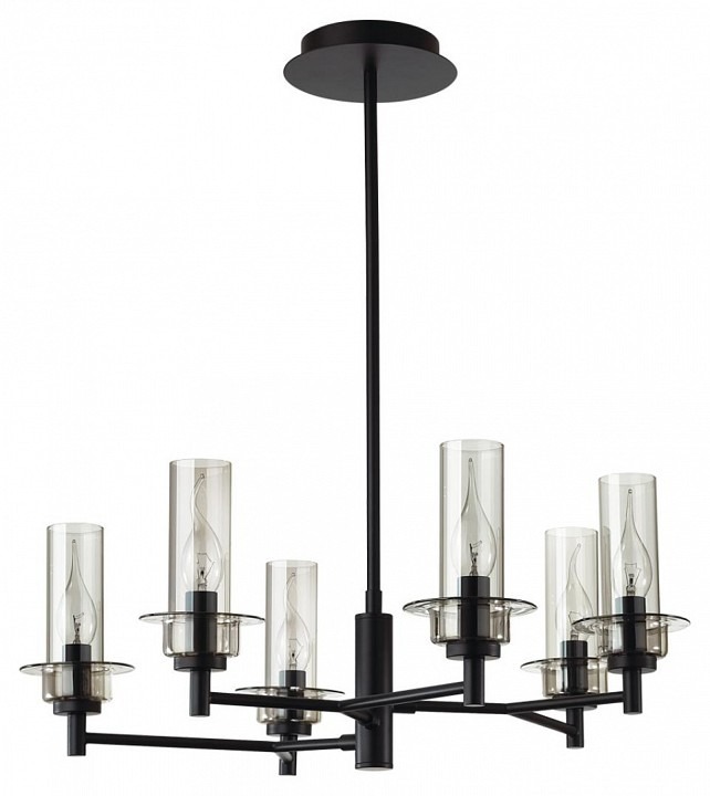 Фото Люстра на штанге Lumion Madonna 6555/6C LMN_6555_6C - интернет-магазин МегаТерем в Москве