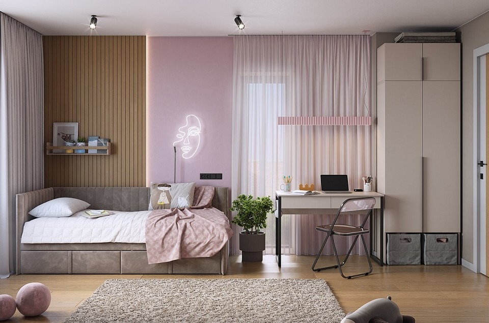 Фото Гарнитур для детской Баско К2 MBS_DK02Basko-3468 - интернет-магазин МегаТерем в Москве