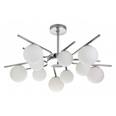 Люстра на штанге Escada Sphere 642/10P Silver ESC_642_10P_Silver