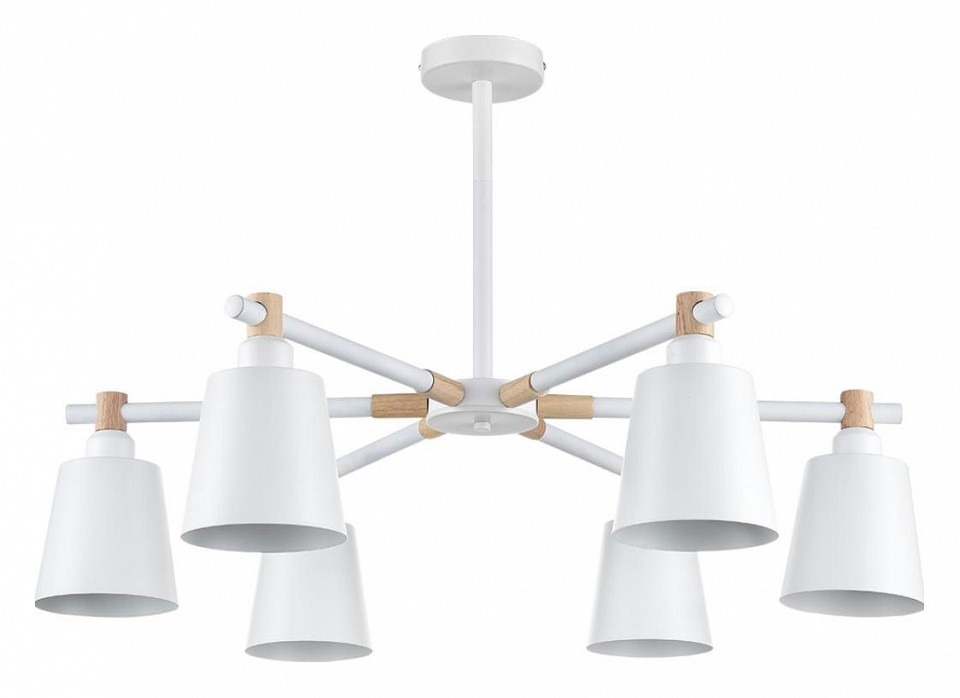 Фото Люстра на штанге Lumion Rosalina 8097/6C LMN_8097_6C - интернет-магазин МегаТерем в Москве